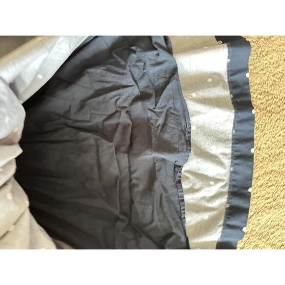 Vintage Y2K Abercrombie & Fitch Navy Polka Dot Strapless Dress – Size XS - Picture 7 of 7